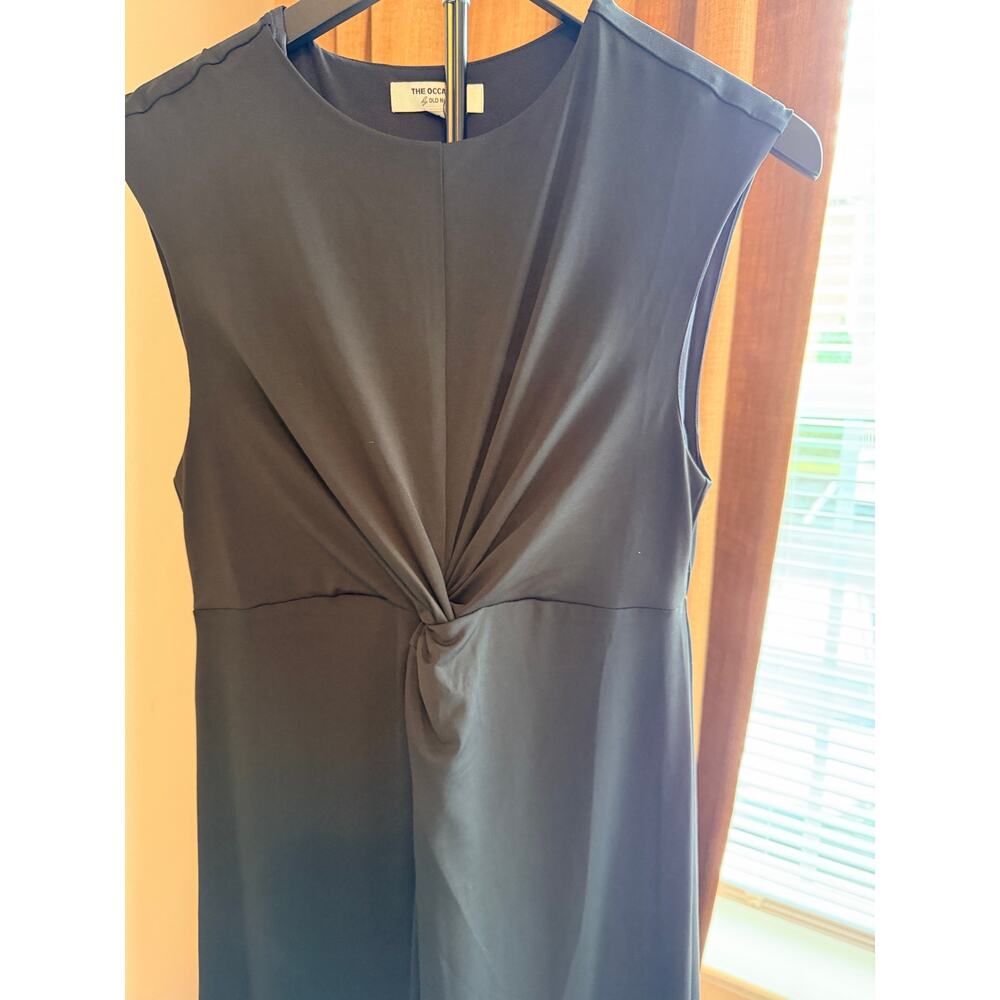 Old navy Ocassion Dress Black  Twist Sleeveless EUC  S Petite